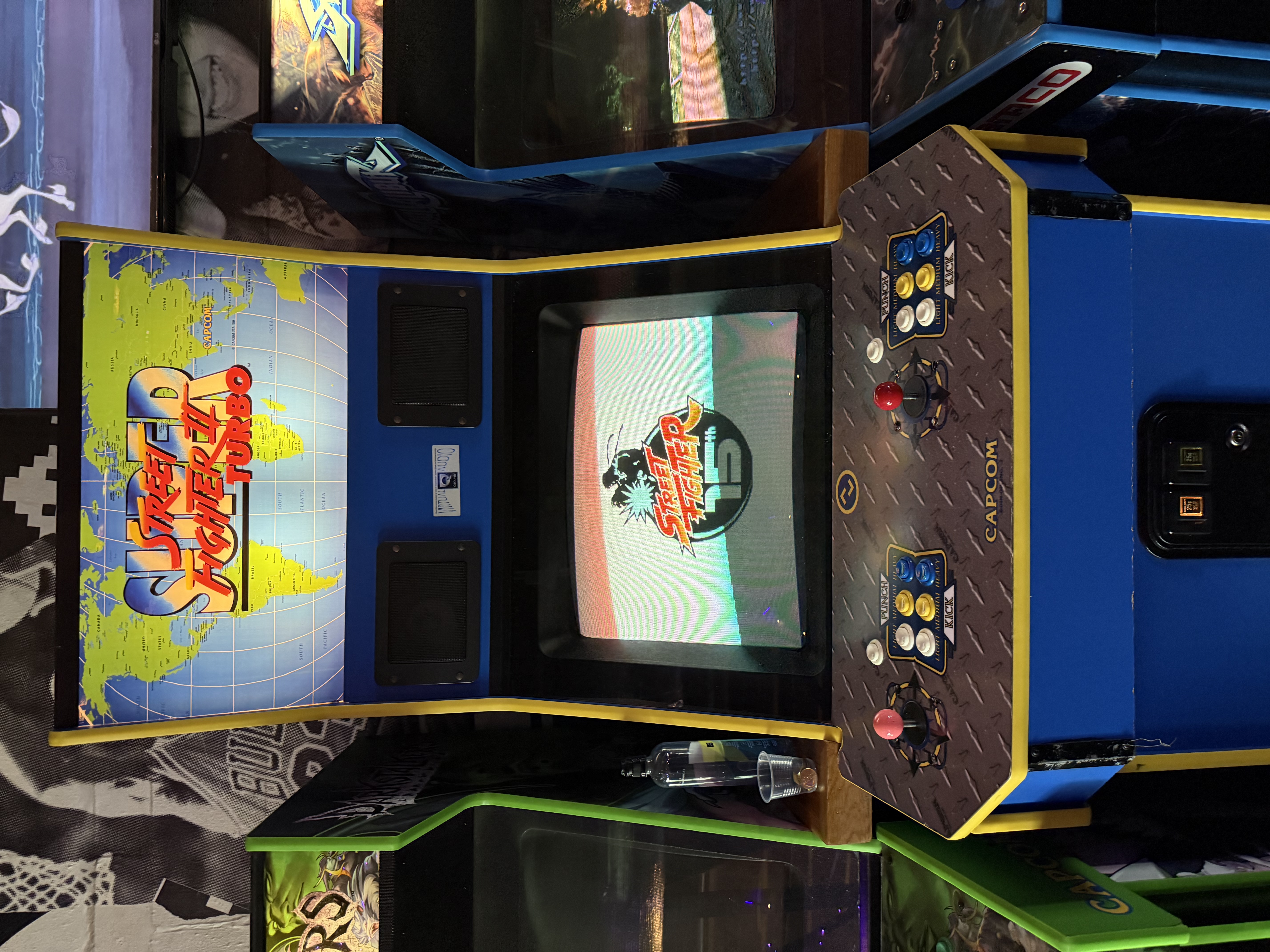 Street Fighter 2 Arcade, probably my favorite game.