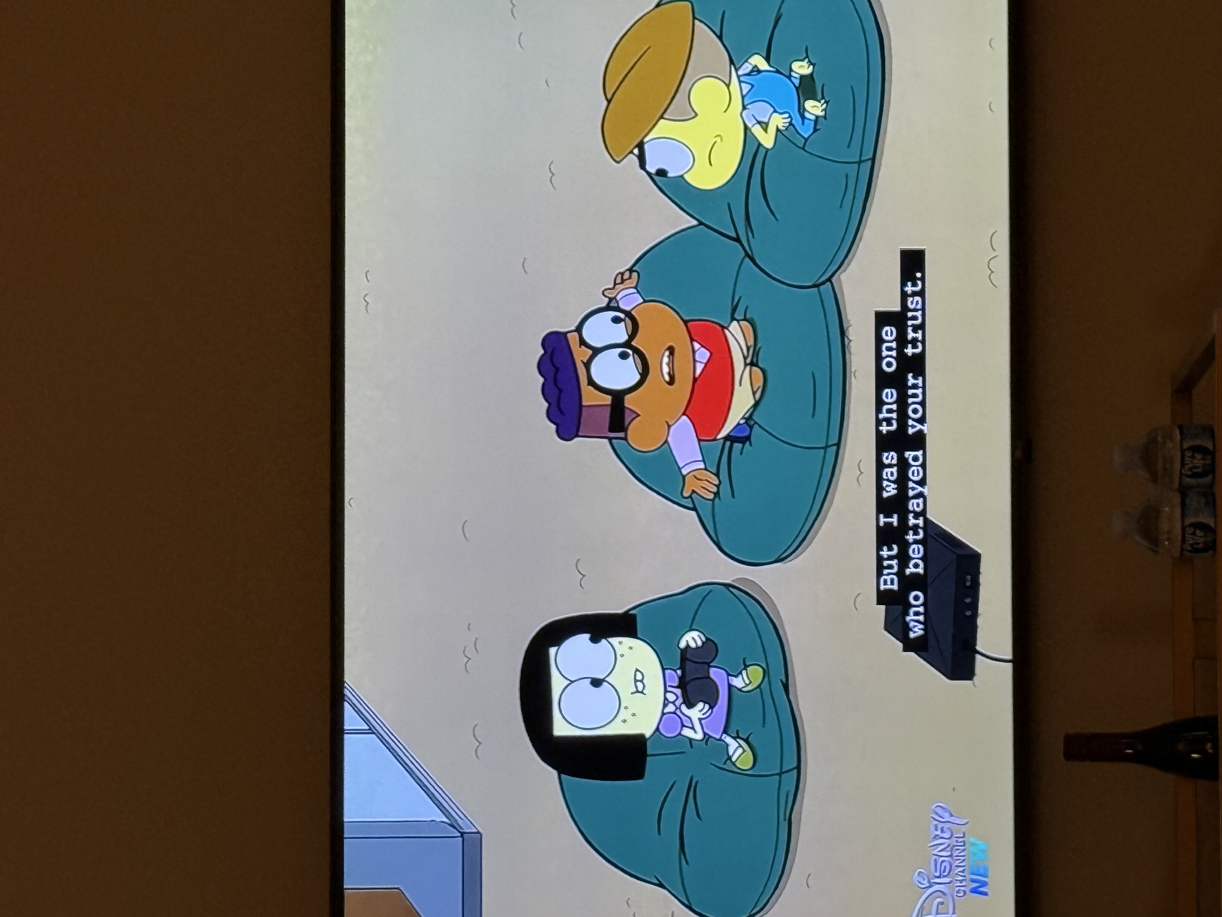 Big City Greens, the TV show I watch when I’m in a hotel.