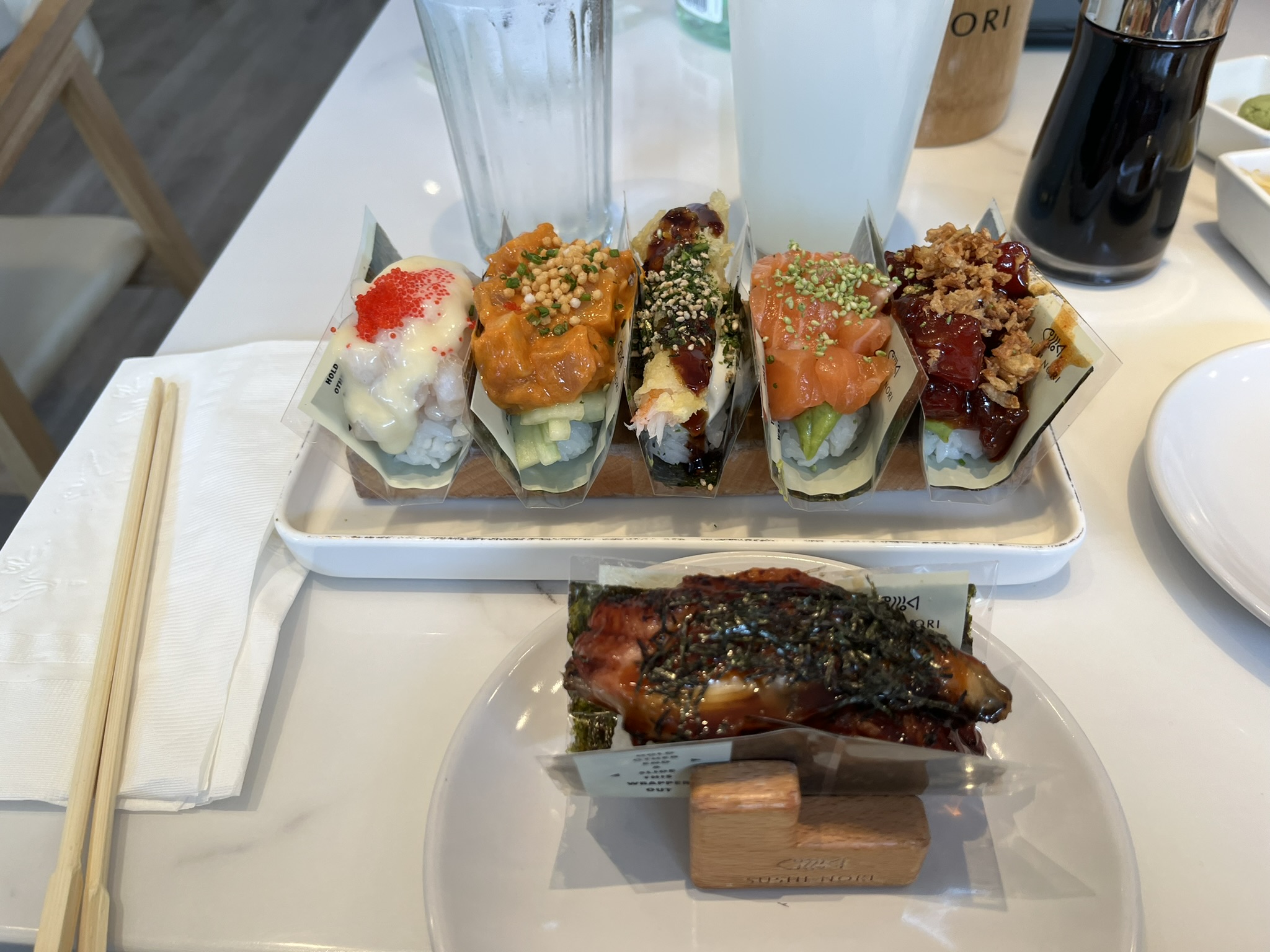 temaki sushi!