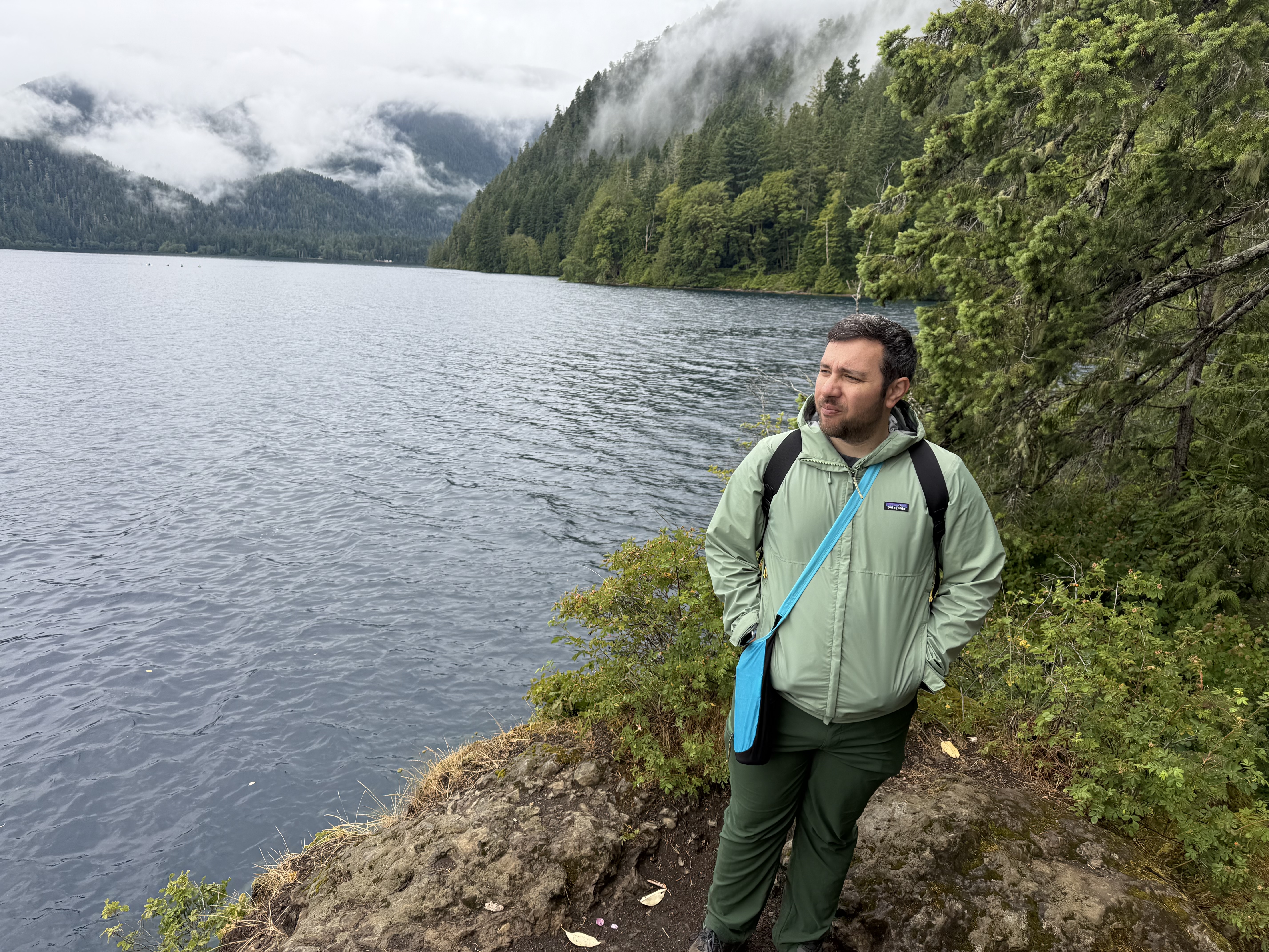 Me near a lake