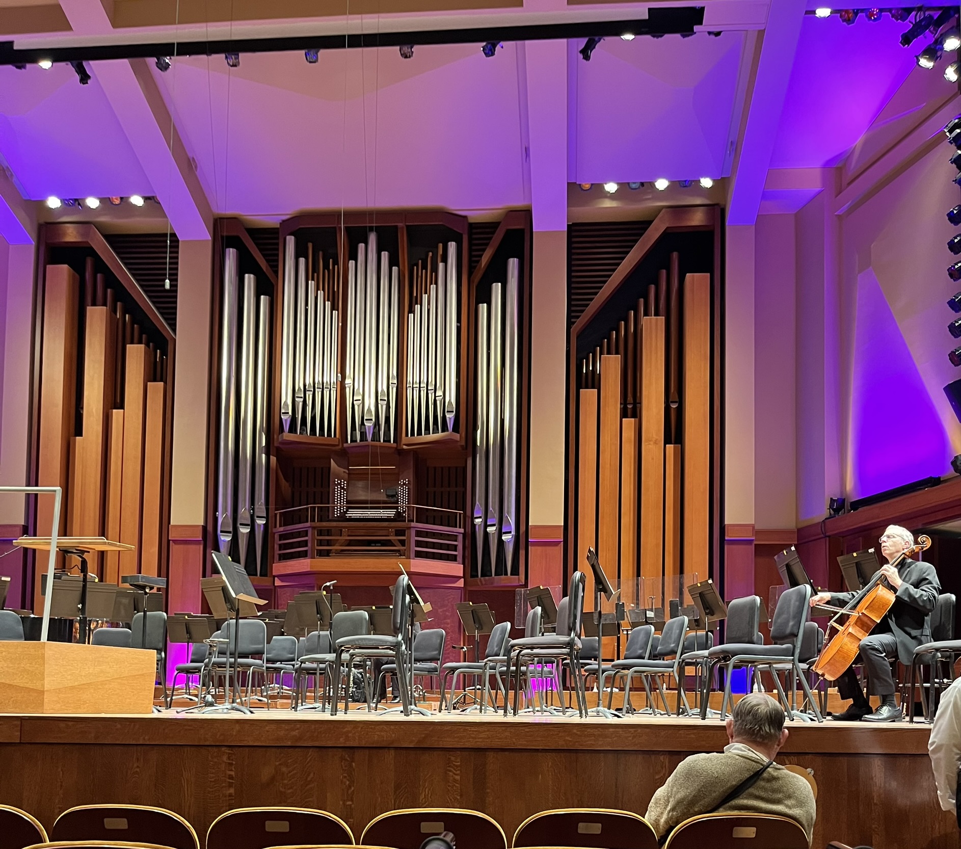 Benaroya Hall, before Tchaik 4