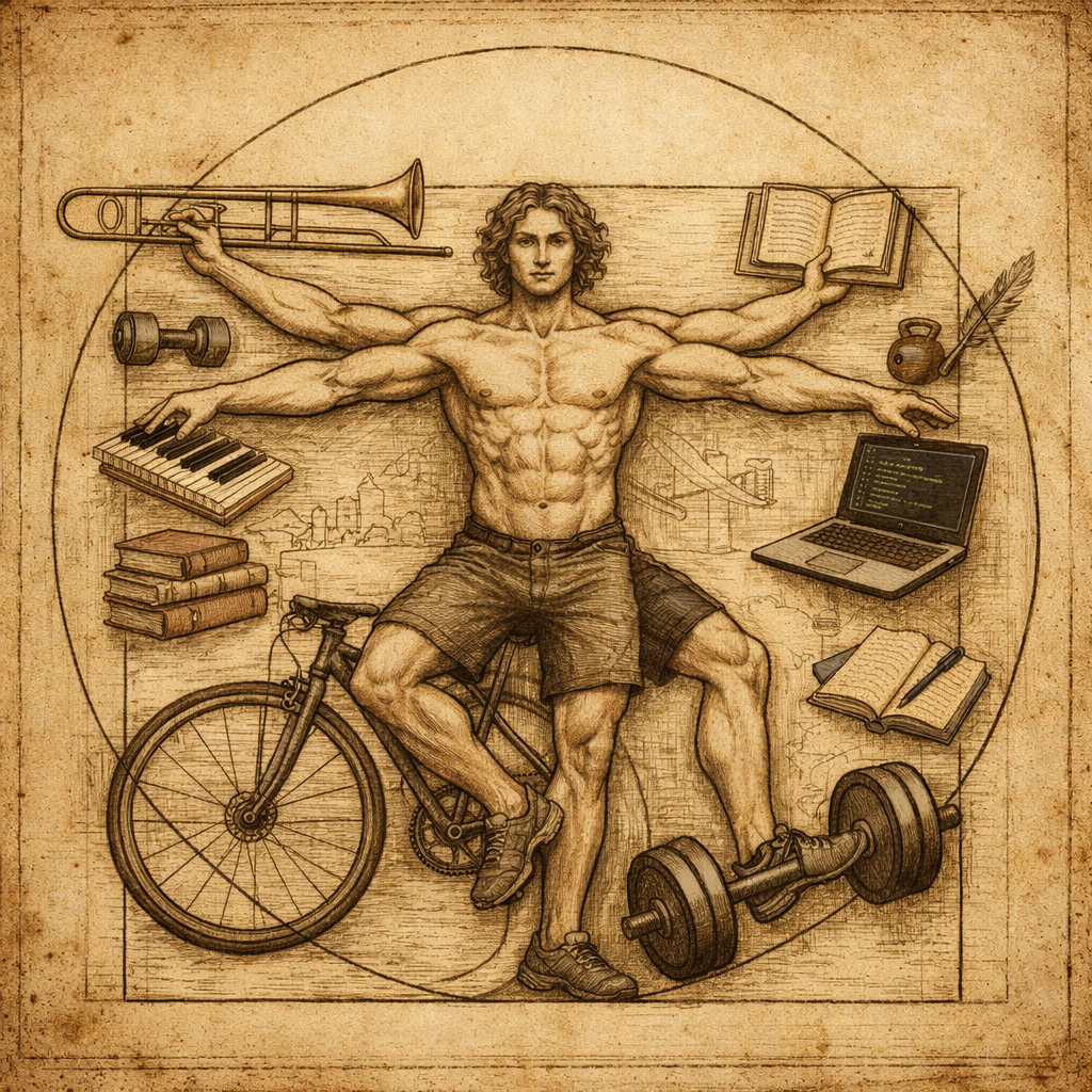 Vitruvian man, ahill.net edition